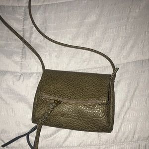 NEW small brown crossbody purse